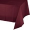 Party Central Rectangular Disposable Party Table Covers - 108" - Burgundy Red - Club Pack of 12